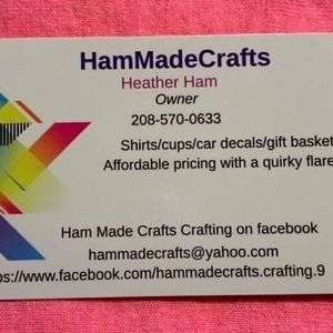 Meet your Posher, Ham made crafts